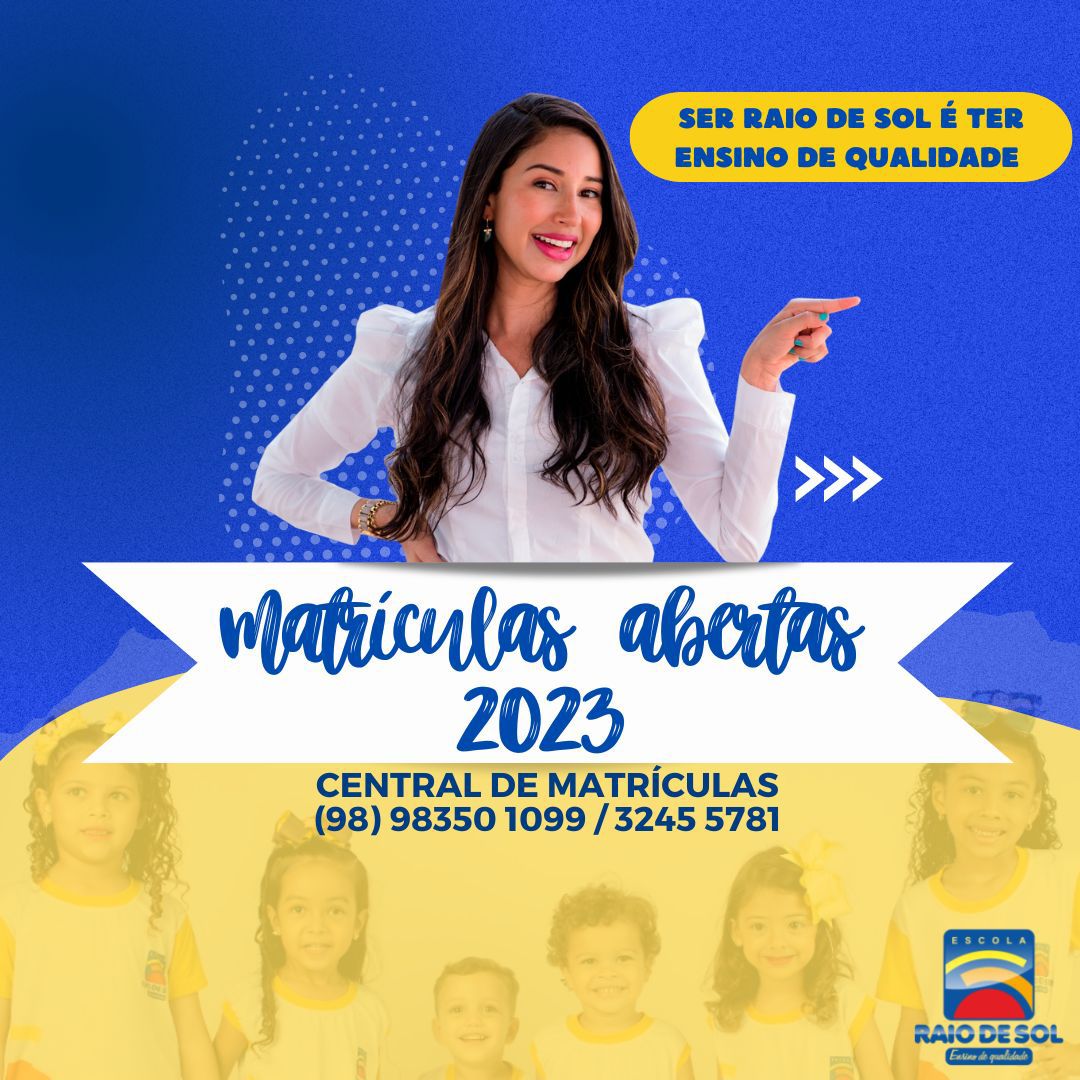 Você está visualizando atualmente Matrículas Abertas – 2023